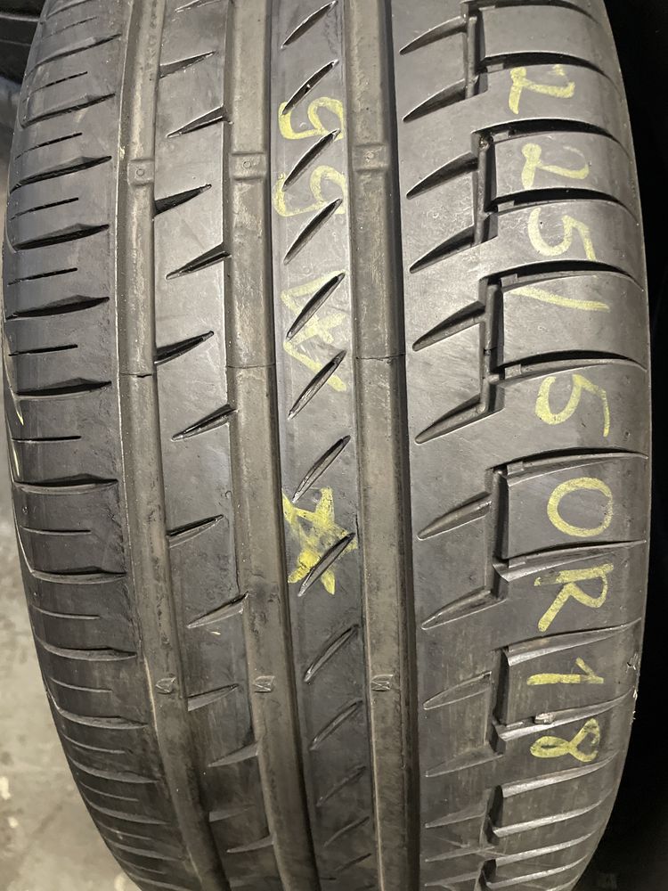 Шини/літні 4шт б/у. Continental PremiumContact6 225/50R18