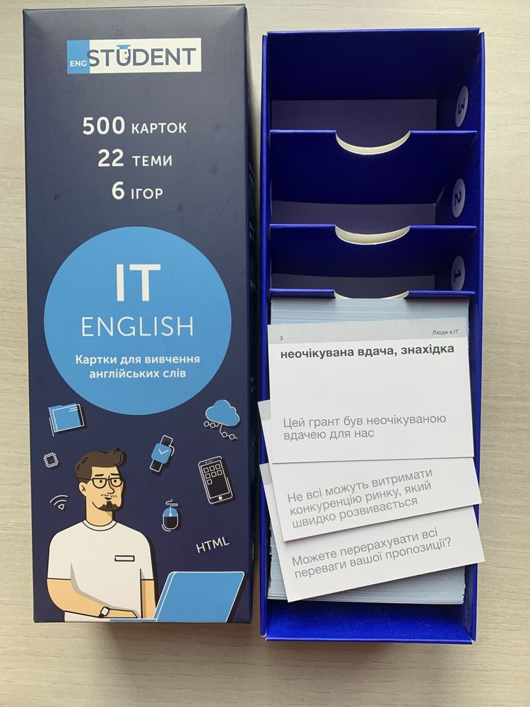 Карточки student it english