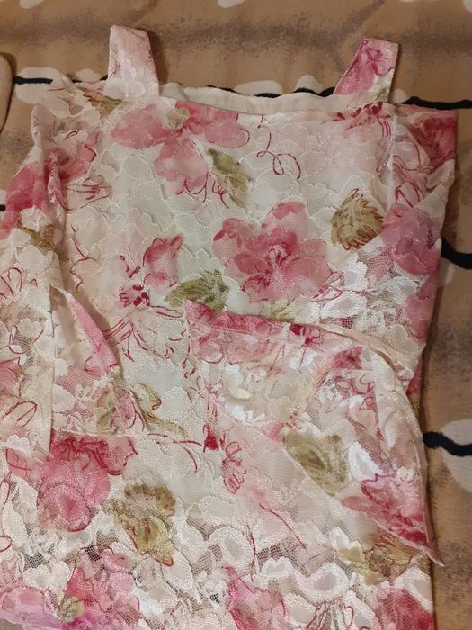 Elegancka bluzeczka ze spodniami letnio wiosenie