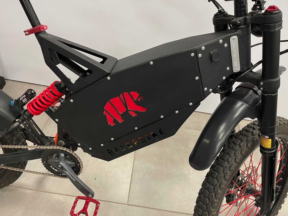 Pojazd elektryczny BearEbike Nitro przebieg 595km faktura