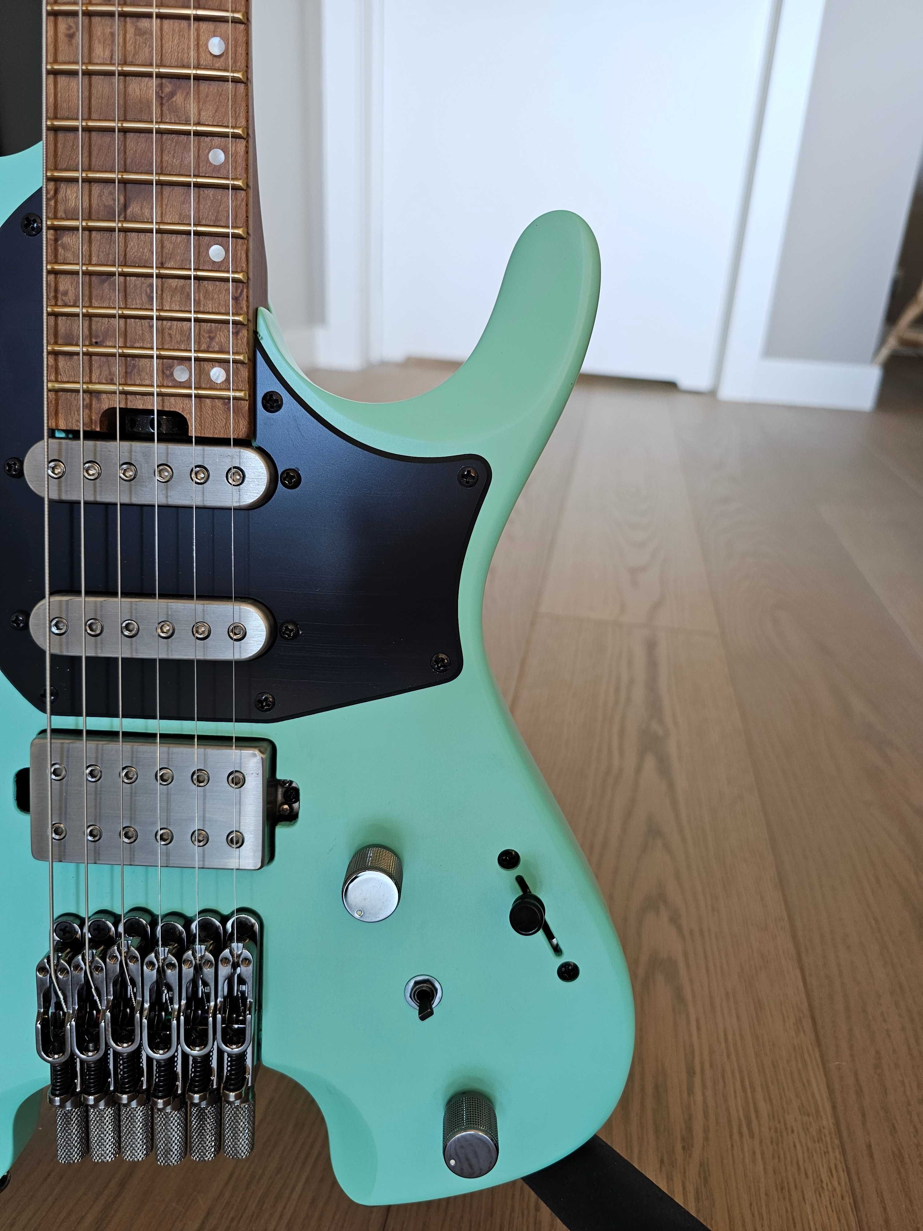 Gitara elektryczna Ibanez Q54-SFM Quest Headless Sea Foam Green Matte