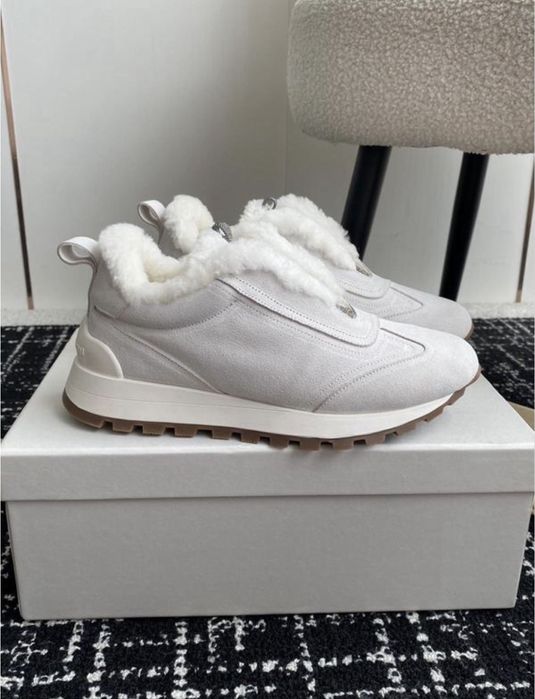 Жіночи осінні утеплені кросівки Брунелло Brunello