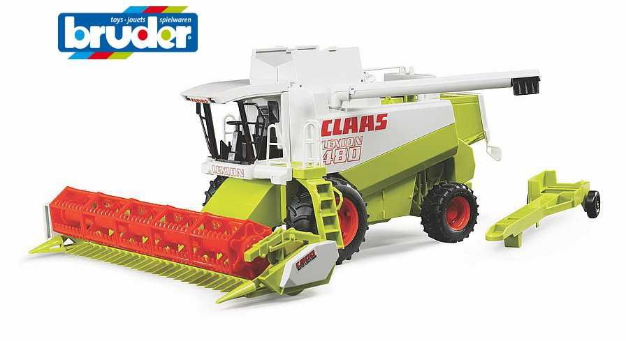 Комбайн Claas Lexion 480 Bruder (Брудер) 02120