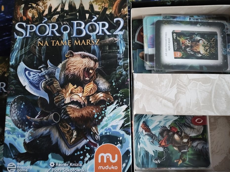 Spor o bor 2, gra karciana dla dwoch osob.