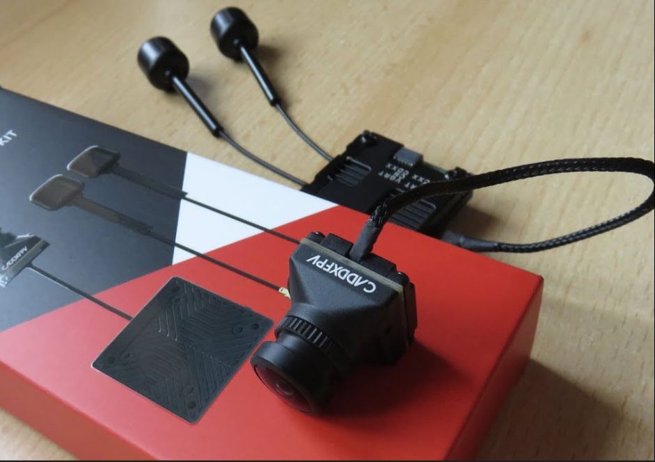 Zestaw Fpv dron z systemem cyfrowym + gogle Walksnail