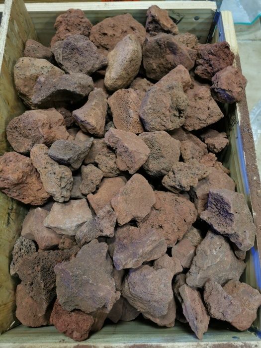 Lawa wulkaniczna czarna 1kg Xl-S, do akwarium, Sklep Turkusowe Zoo