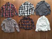 6 koszul dla chłopca (Coccodrillo, Okaidi, H&M) rozmiar 116 (+spodnie)