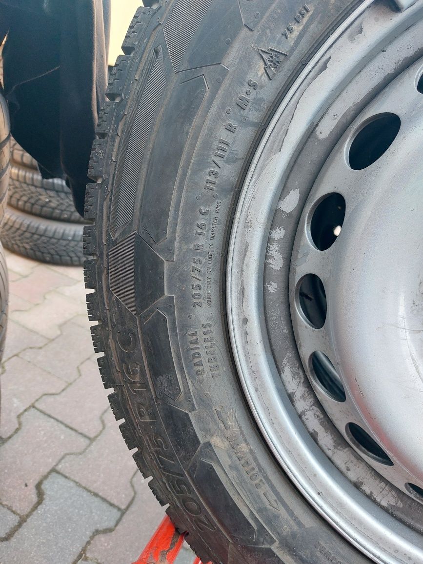 Koła VW Crafter  16 cali zimowe 205/75r16