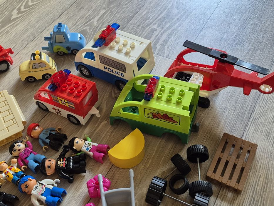 Конструктор JDLT 3 набори крупний, аналог Lego Duplo