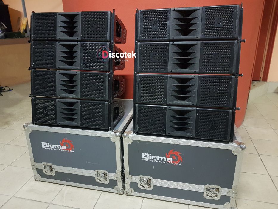 Biema Goldsangpro β | Liniówka | Case | Nexo, L-acoustics, RCF