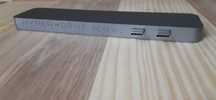 HyperDrive PRO 8-in-2 Hub dla USB-C MacBook Pro 2016/2017 (szary)