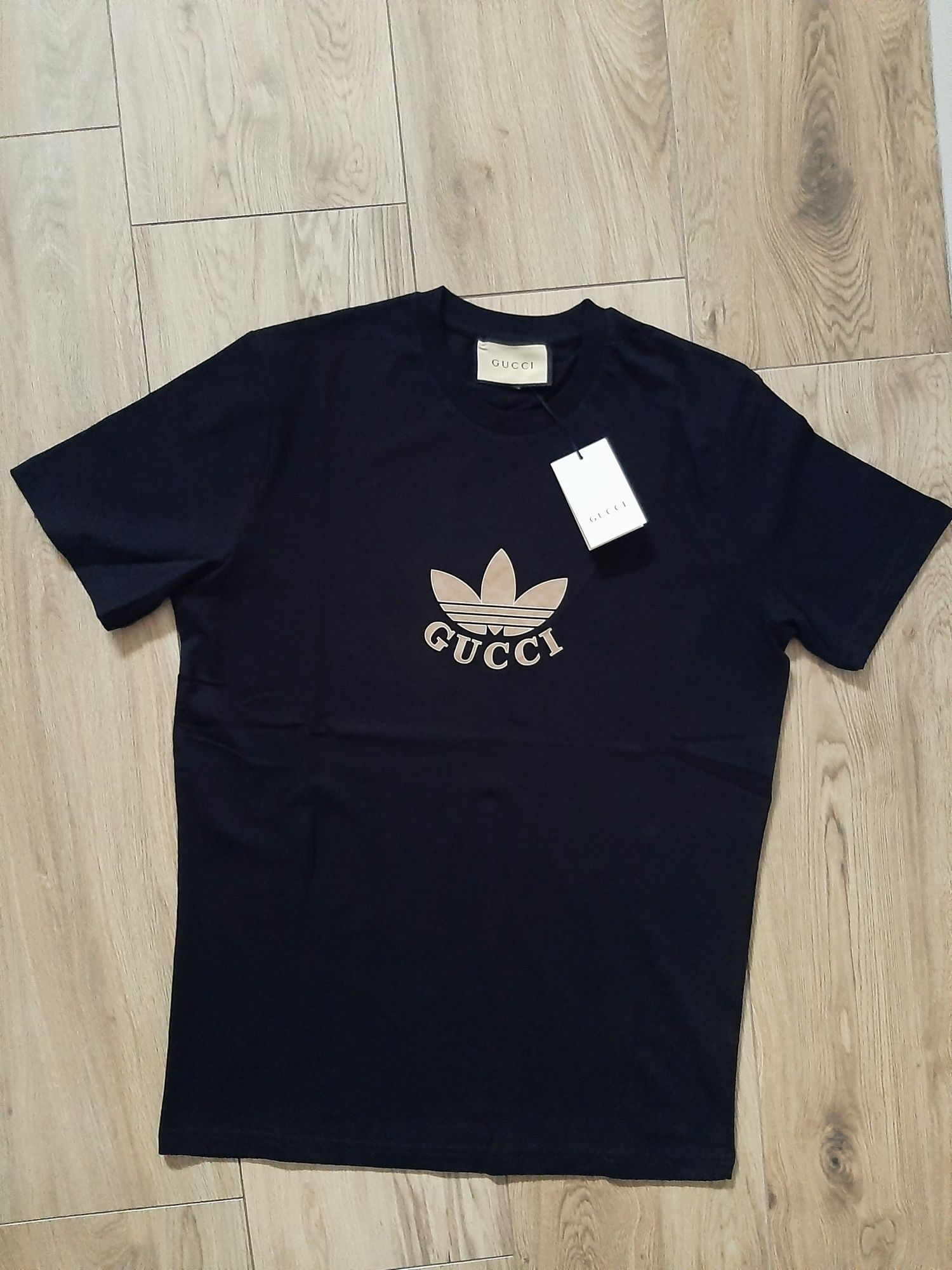 Gucci&adidas świetny męski T-shirt rozmiar XXL