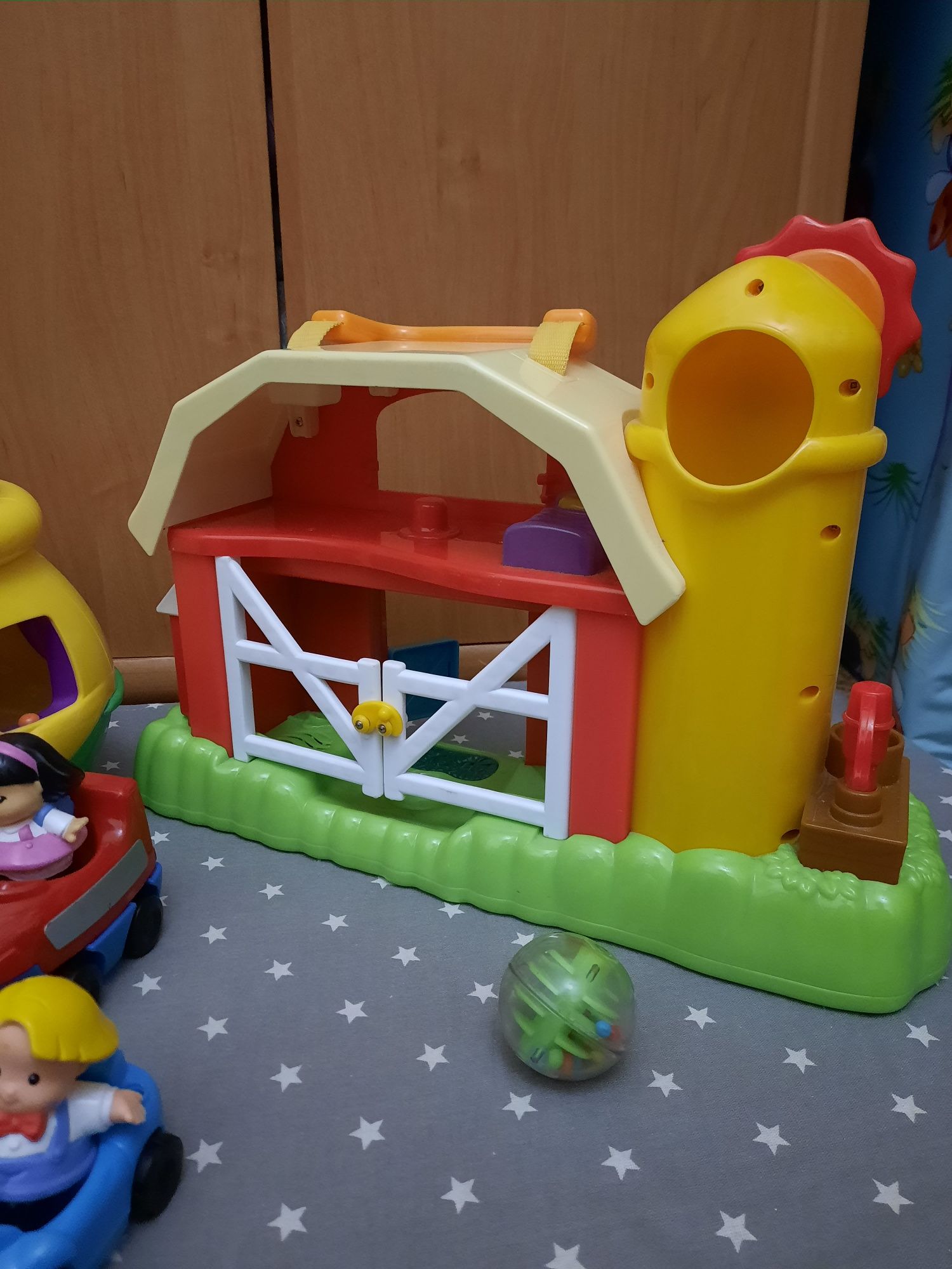 Іграшка Музична ферма Kiddieland Горщик Fisher price Фишер прайс игра