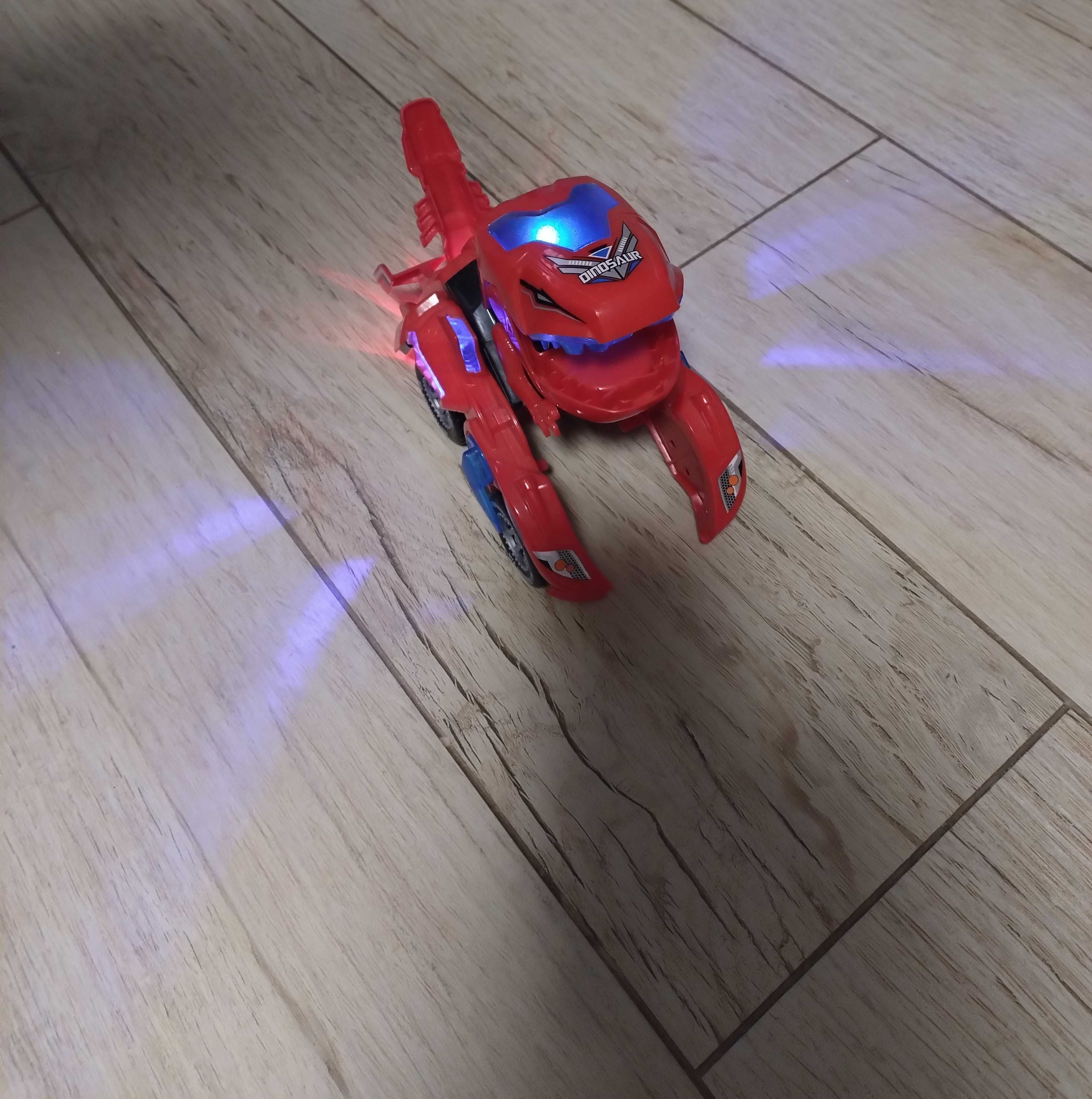 DINOZAUR zmienia się w AUTO 2w1 Deformacja dinozaury