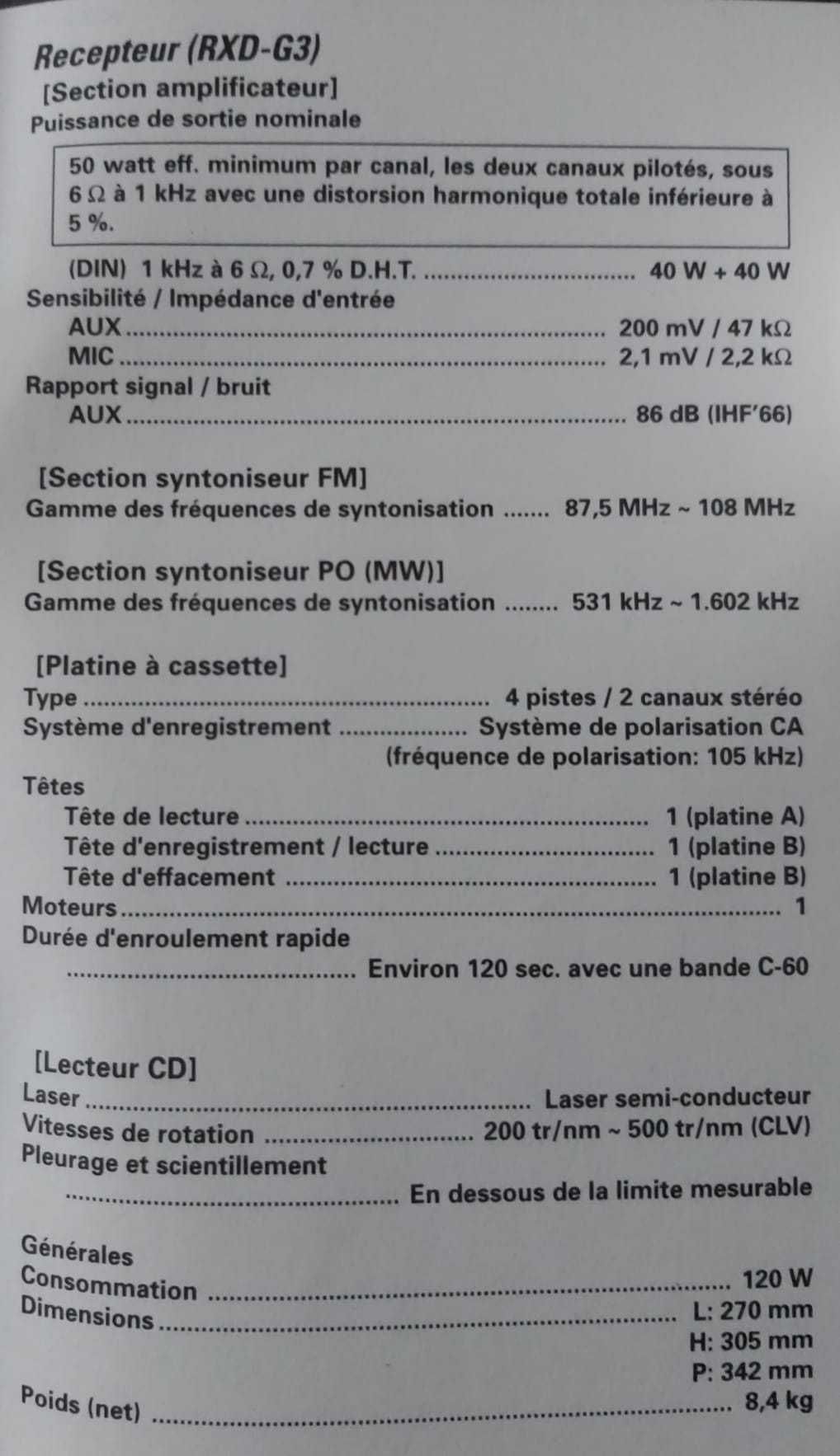 Kenwood wieża RxD-G3 w oryginalnym opakowaniu.