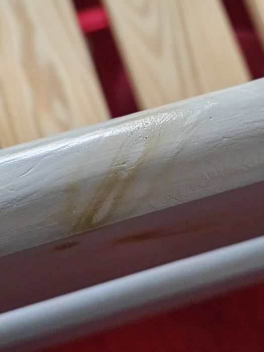 Łóżko piętrowe z tapczanem lita sosna 90x200