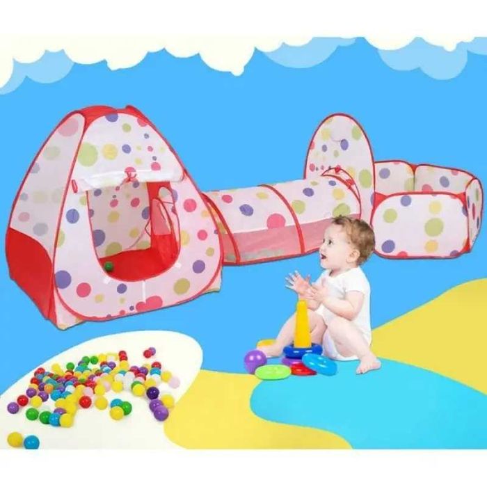 Будиночок-Шатер-Басейн-Намет дитячий ігрова замок 3 в 1
