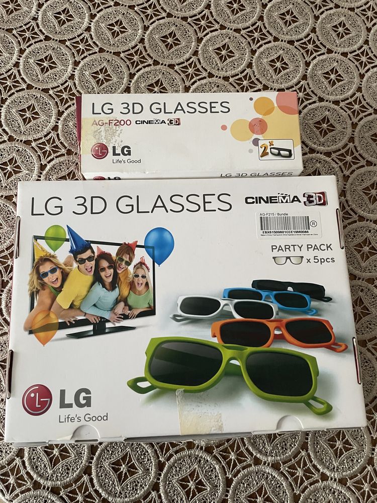 Okulary 3D do tewizora LG