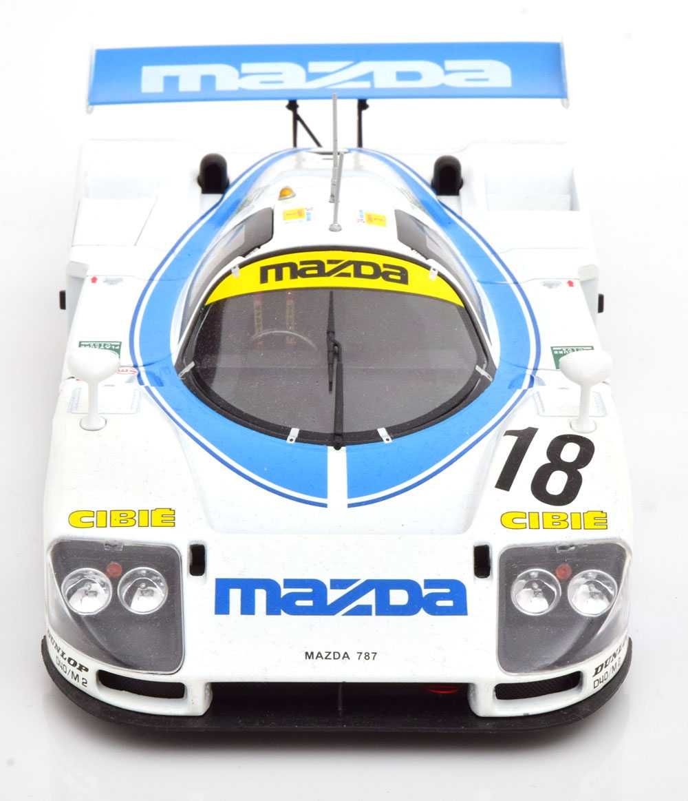 1:18 CMR Mazda 787 #18 24h LeMans 1991 Kennedy/Johansson/Sandro Sala