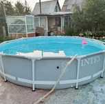 Каркасний басейн Intex Каркасный бассейн 366×76 + Фильтр насос + химия