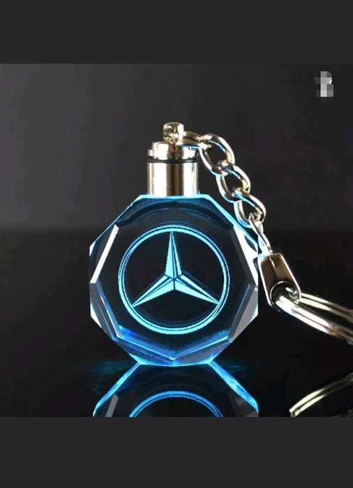 Porta chaves mercedes led novo