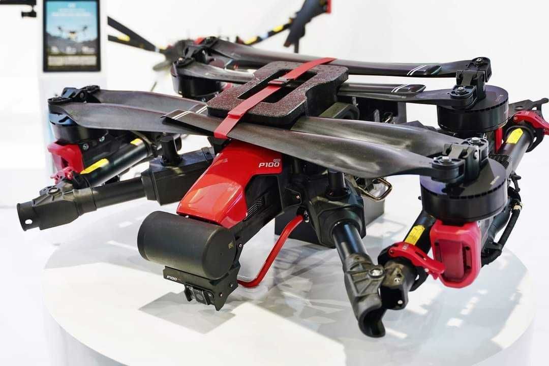 Агро дрон, агродрон квадрокоптер дрон обприскувач XAG P100PRO з ПДВ