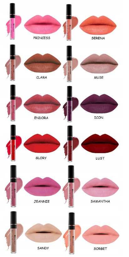2. BH Cosmetics Liquid Lipstick 3.4g - GLORY