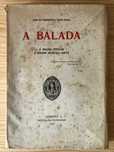 A Balada - A Balada Popular - A Balada Artística Alemã