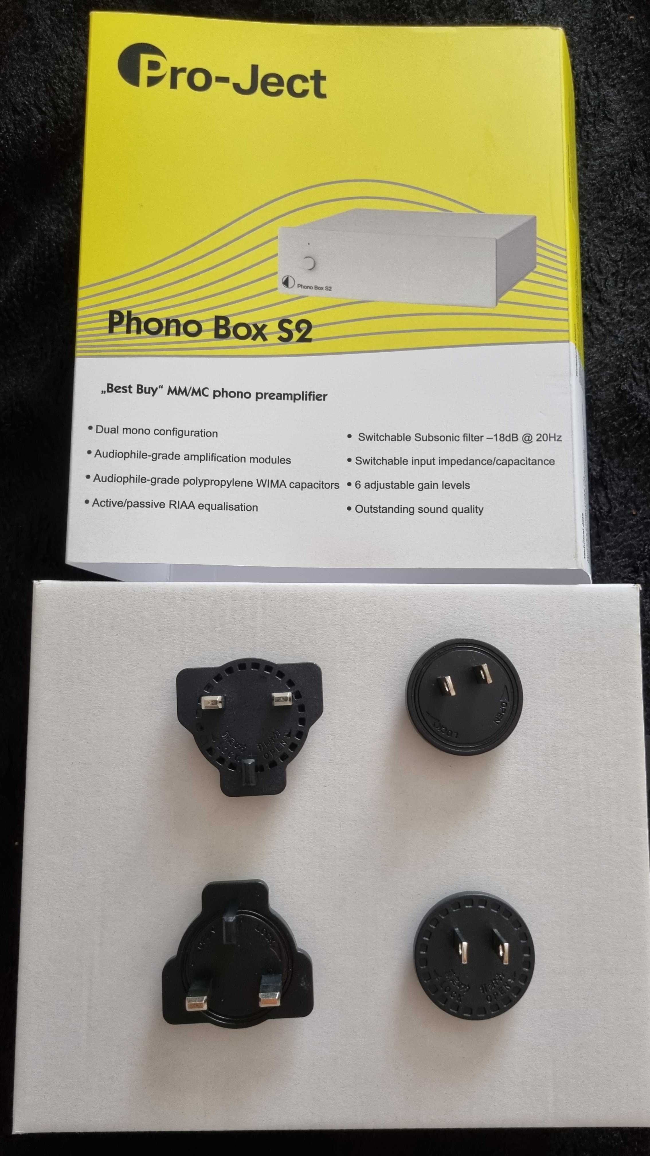 Przejściówki do Przedwzmacniacza gramofonowego Phono Box S
