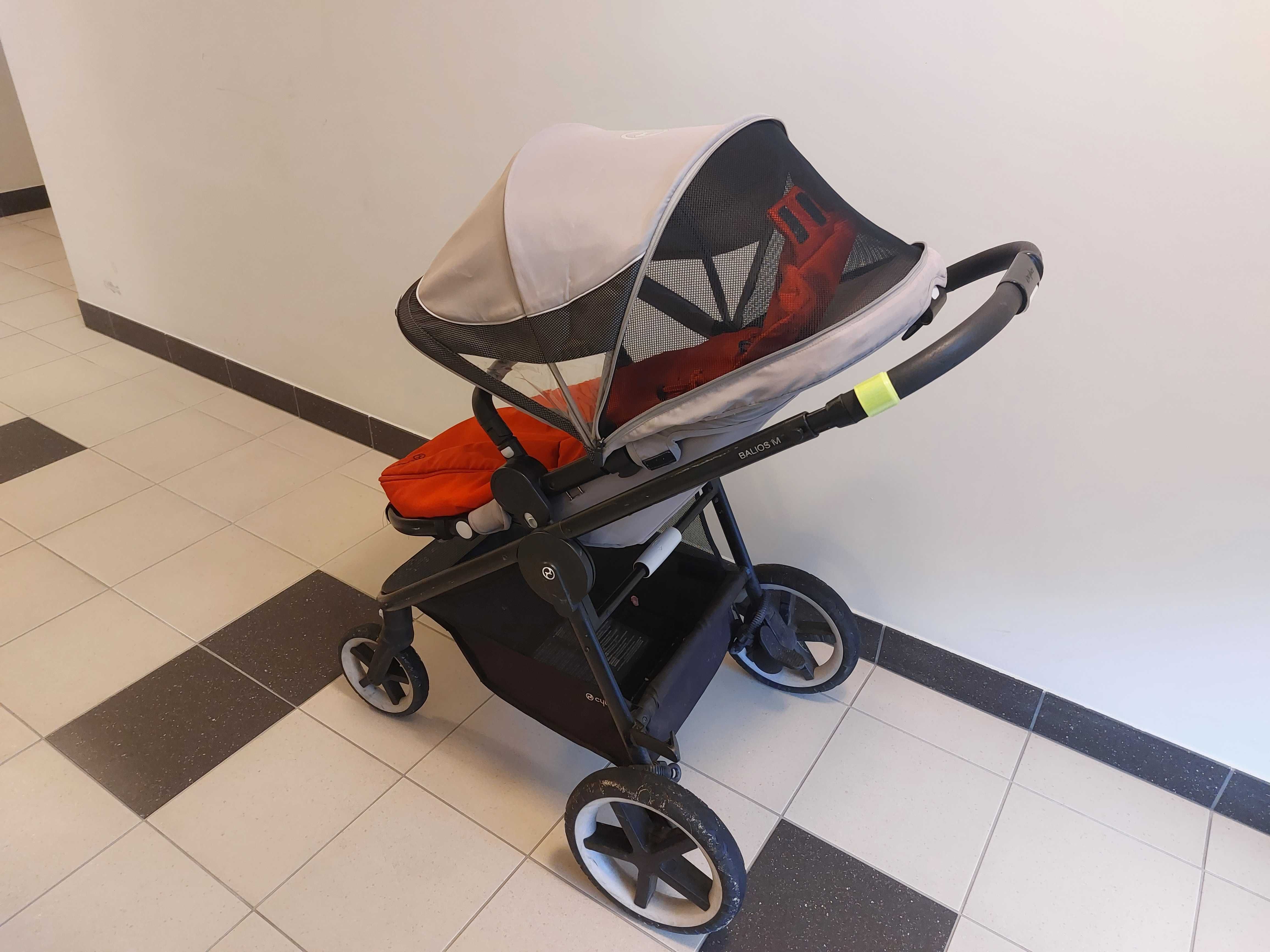 Cybex Balios M 3w1 ze śpiworkiem zimowym