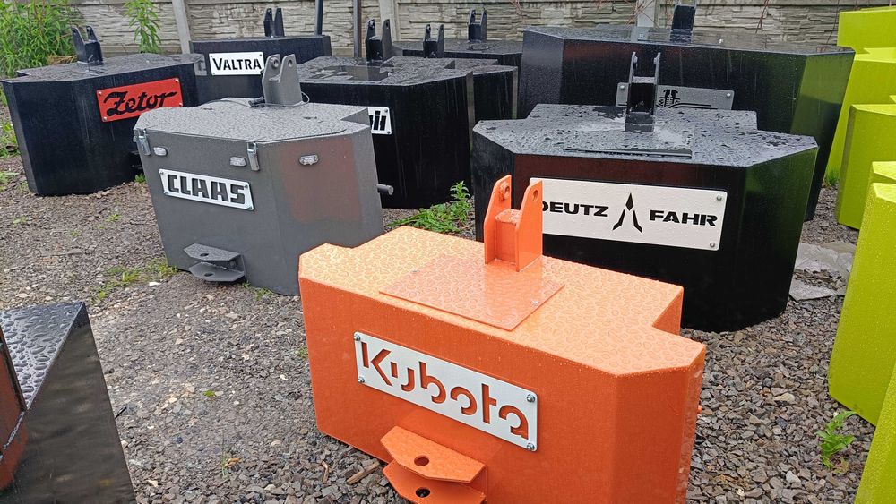 BALAST Obciążnik do ciągnika na TUZ tył przód Szeroki wybór