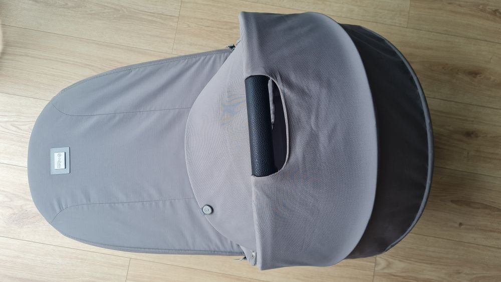 Gondola cybex priam 4.0, gwarancja + adaptery + prześcieradła