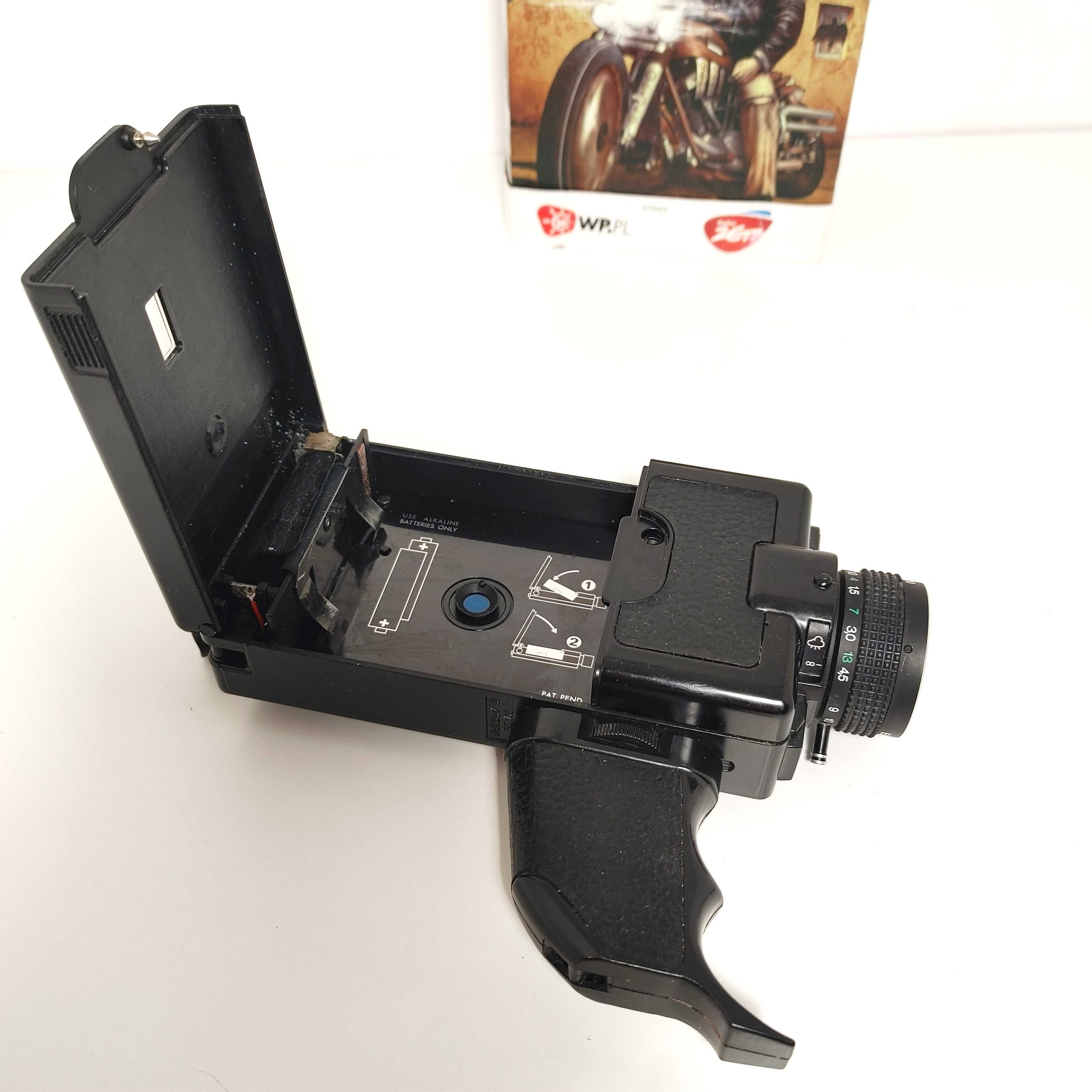 Kamera filmowa Super 8 mm EUMIG mini 3 z lat 70 tych XX wieku