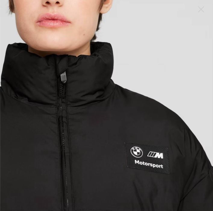 Куртка чорна демісезон жіноча пума Puma original розмір L
