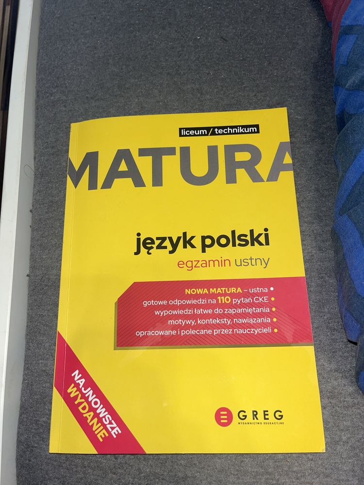 Podrecznik J polski matura ustna