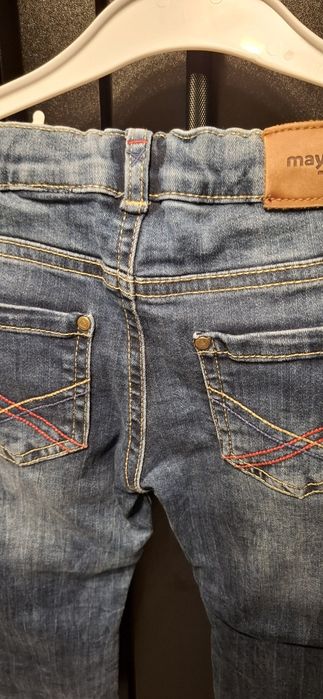 Jeansy Mayoral r.86 ocieplane