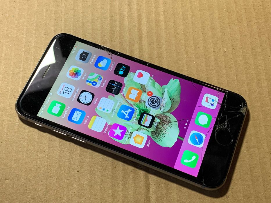 iphone 6 16гб БЕЗ Touch ID ( без сети )