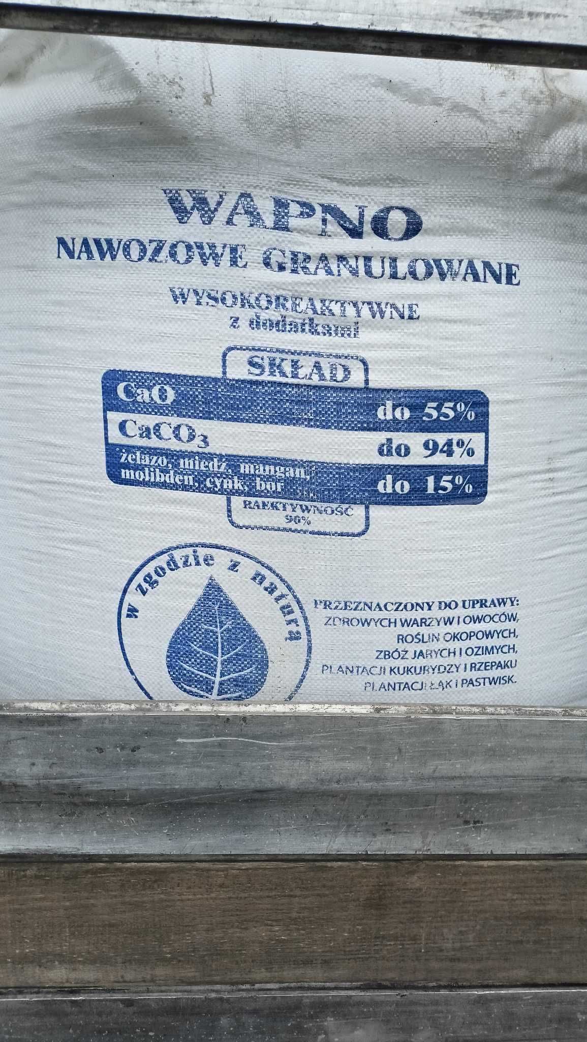 WAPNO Nawozowe WĘGLANOWE Granulowane MAGNEZOWE transport NAWÓZ !