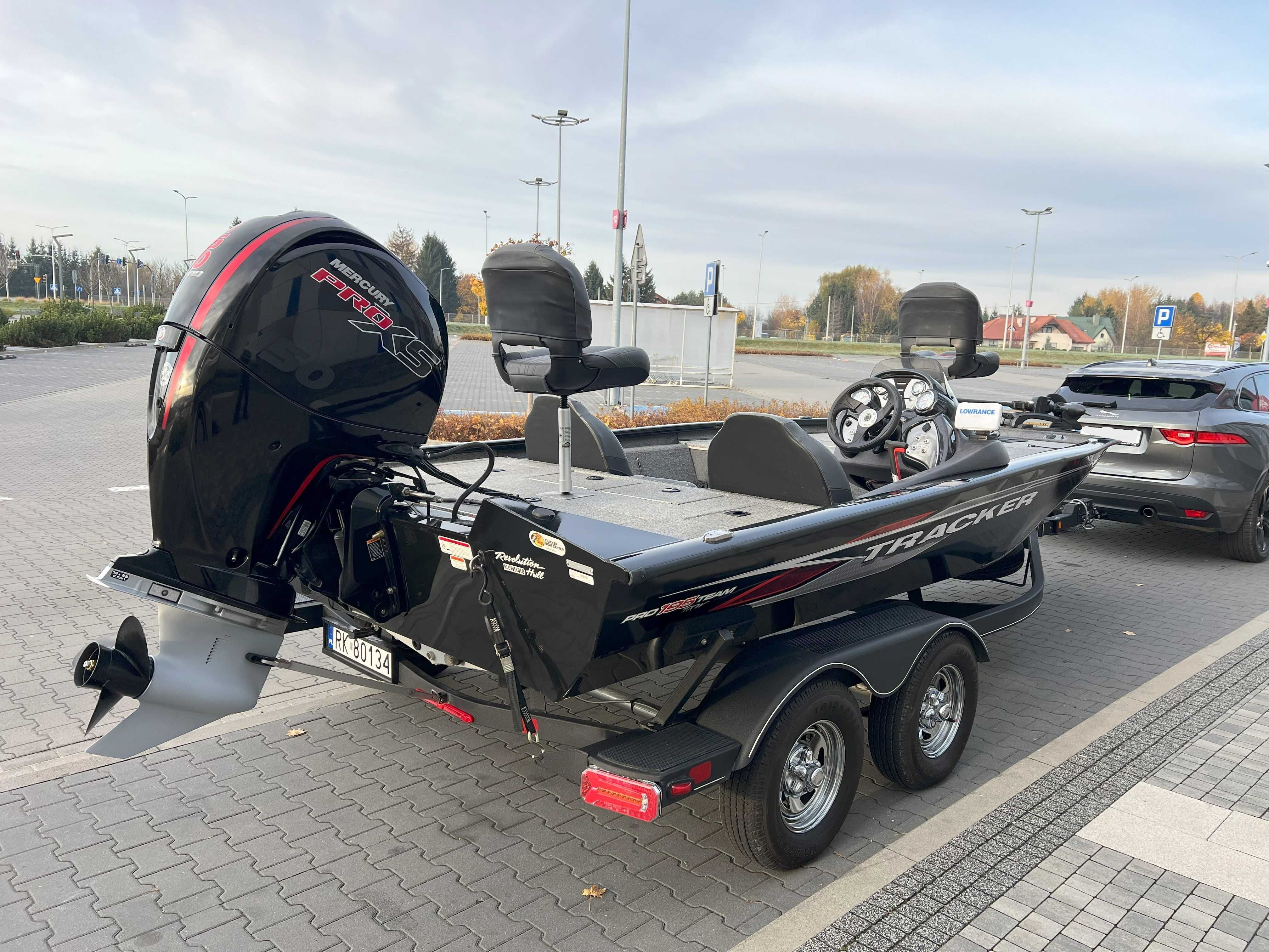 Łódź wędkarska motorowa aluminiowa Tracker Pro Team 195 TXW