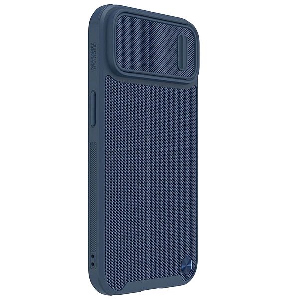 Nillkin Textured S Case etui iPhone 14 pancerny pokrowiec z osłoną na