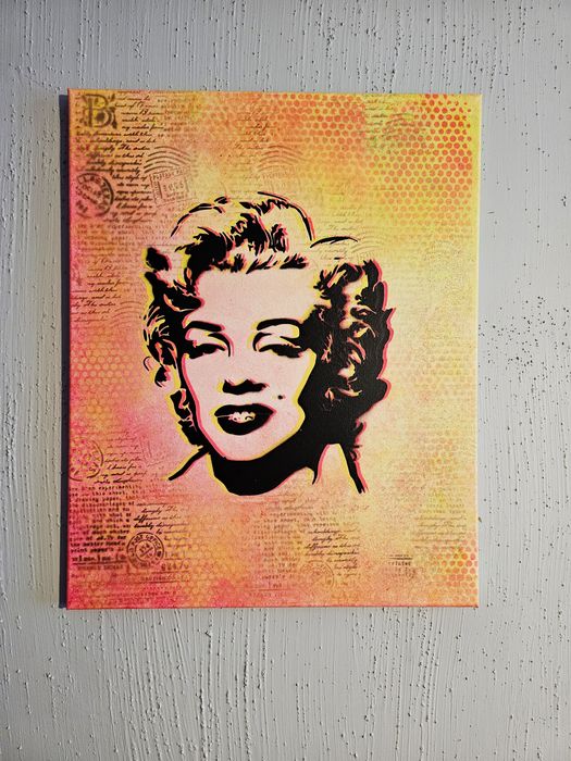 Marylin Monroe obraz ręcznie malowany Do salonu nowoczesny pop-art