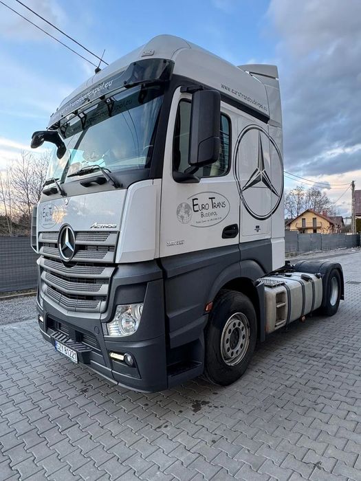 Mercedes-Benz 1845  Mercedes Actros MP4 1845LS OD 1Właściciela z transportu między