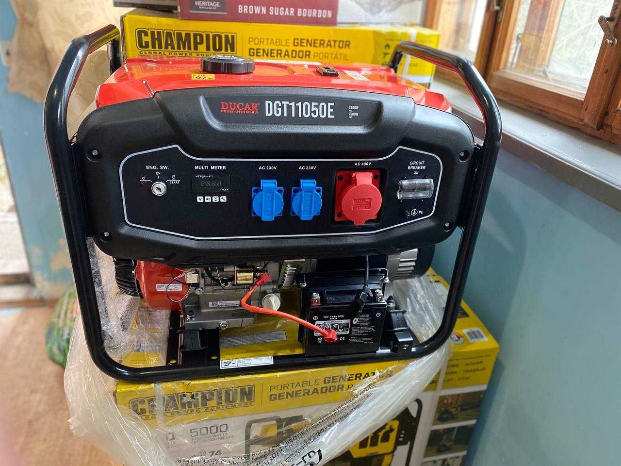 Генератор  ducar dg11050e 7500w