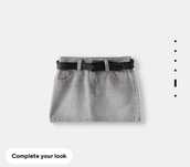 мини юбка bershka