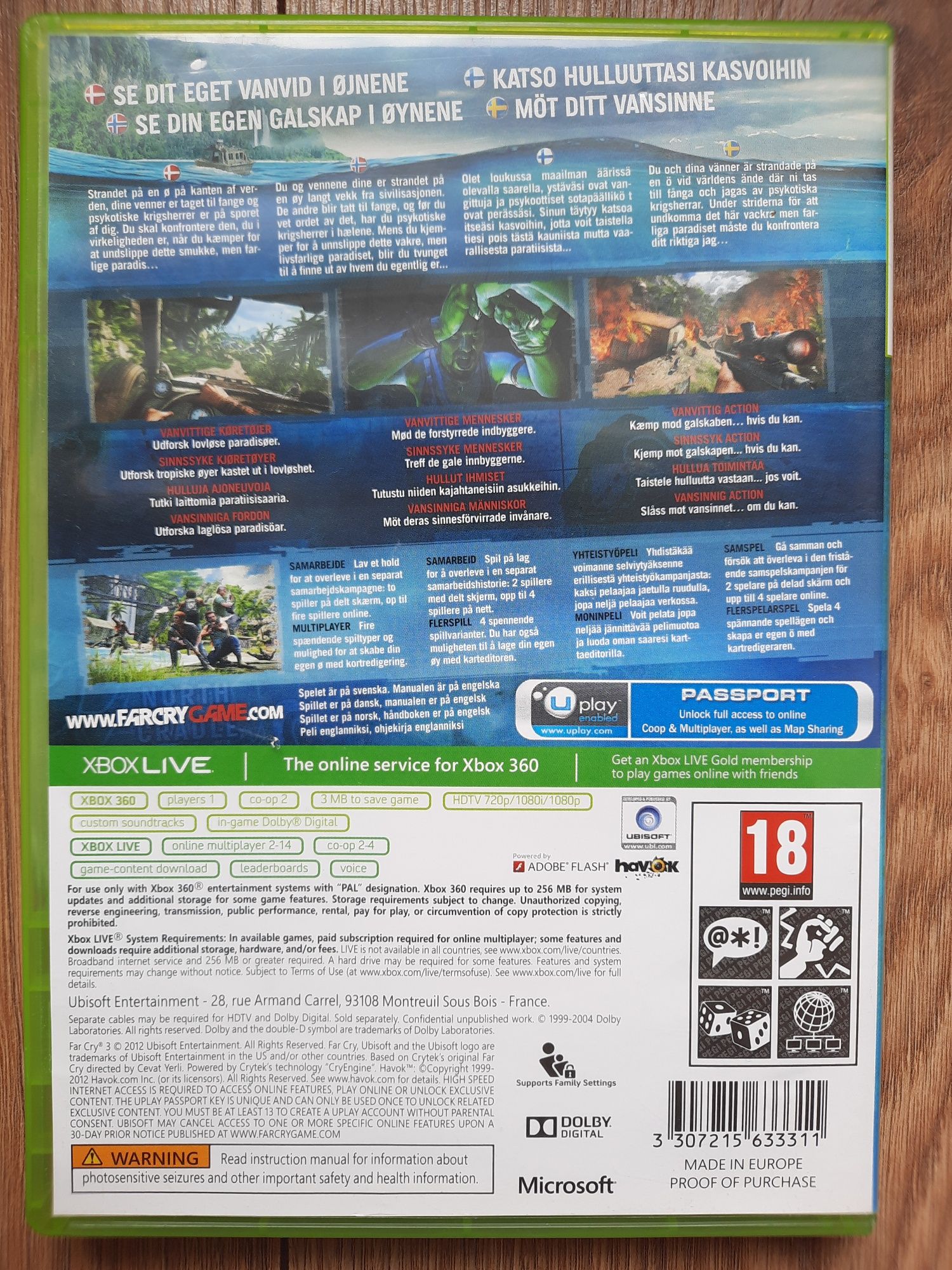 Farcry 3 Xbox 360  Far Cry 3