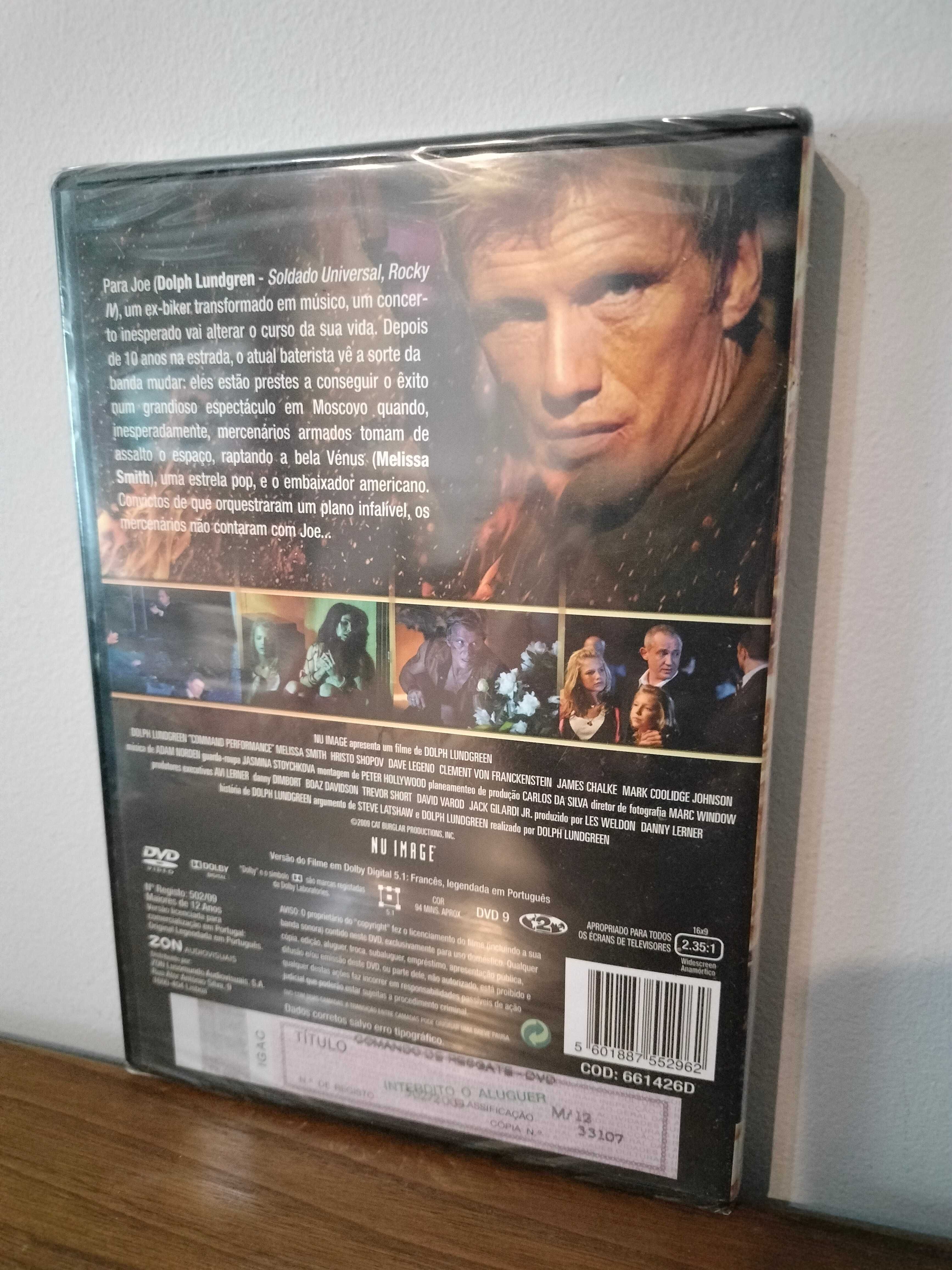 Filme DVD: Comando de Resgate - Command Performance (Selado)