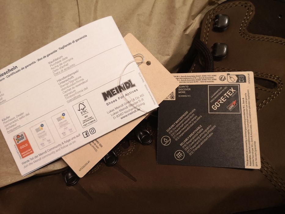 Buty Meindl Bhutan Mfs 2926 dunkelbraun. Cena sklepowa ok. 1 100 zł.