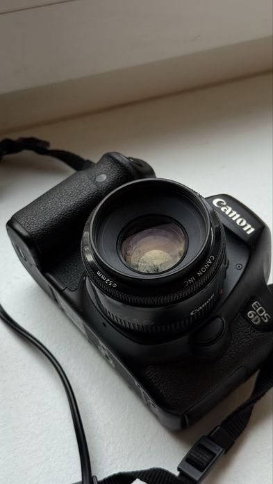Фотоопарат Canon 6D + об’єктив 50мм f/1.8