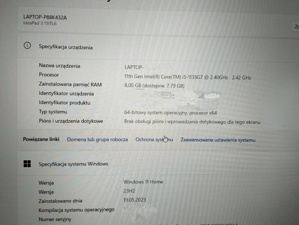 Lenovo Ideapad 3 15ITL6