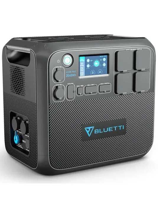 потужна зарядна станція Bluetti AC200MAX  2200W краща за Ecoflow